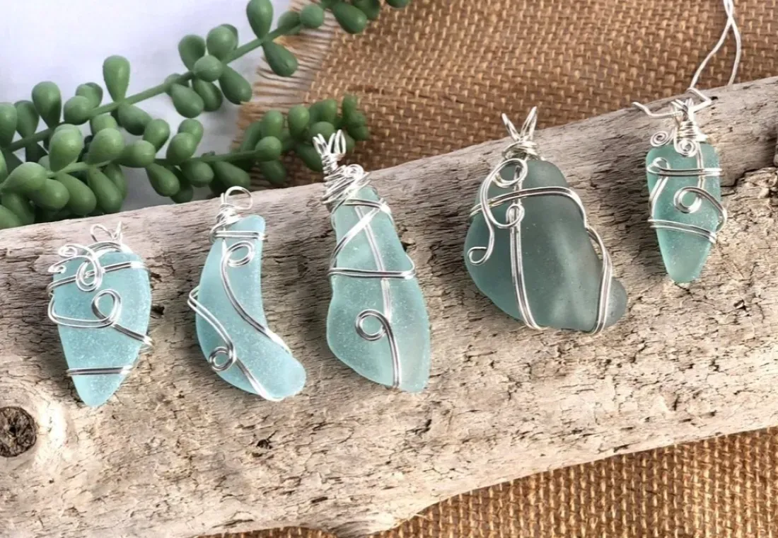 Alaska Sea Glass Art