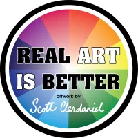 Real Art Is Better