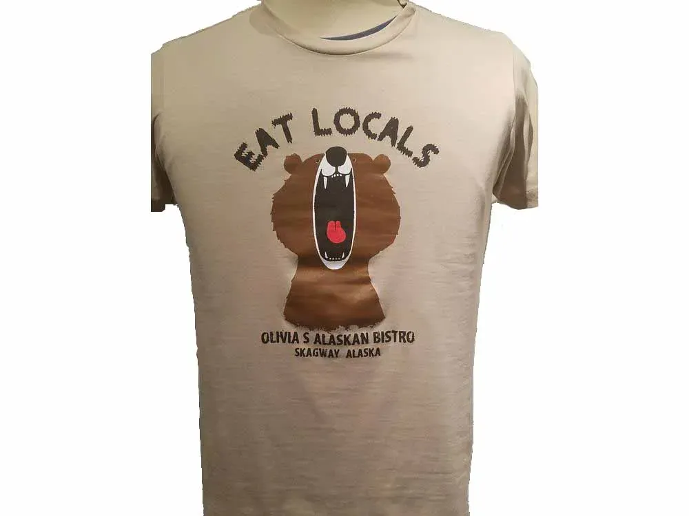 Olivia's Alaskan Bistro Eat Local's Tee - 4