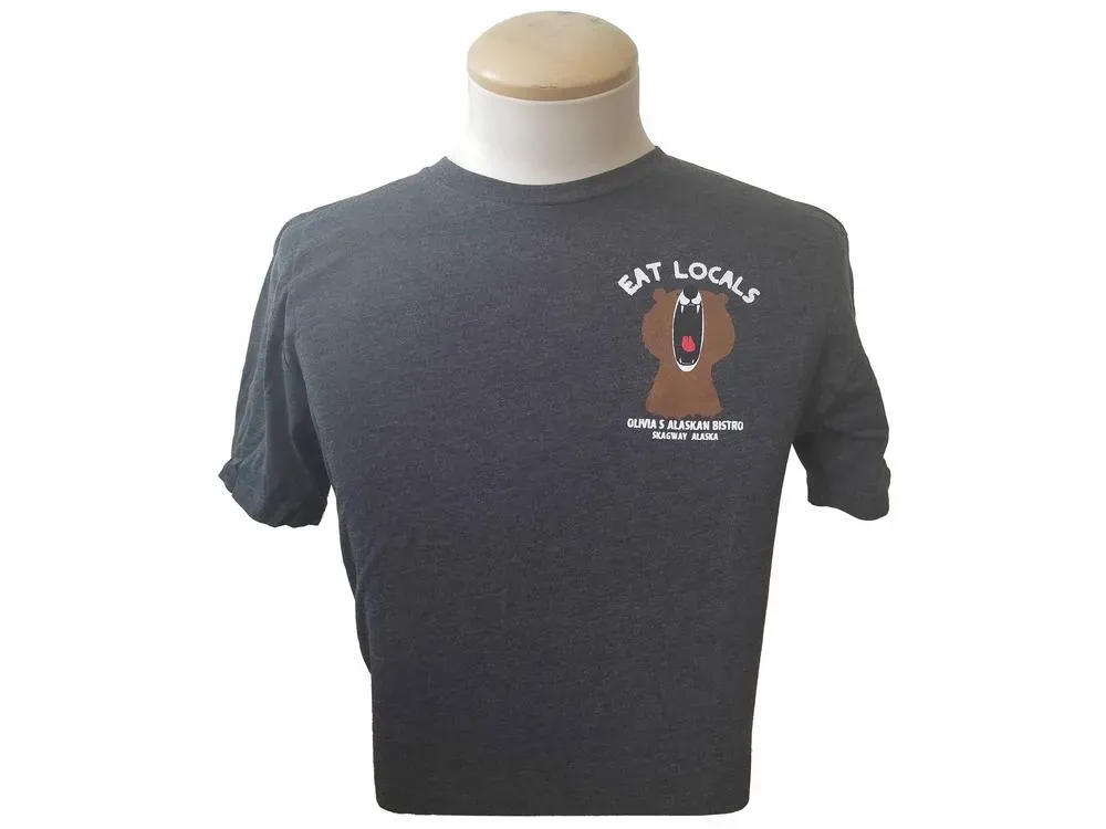 Olivia's Alaskan Bistro Eat Local's Tee - 5
