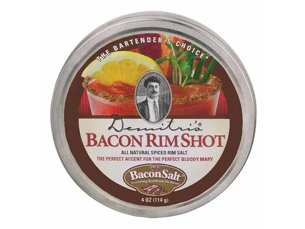 Demitri's RimShot Regular Or Bacon Flavored Bloody Mary Rim Salt - 2
