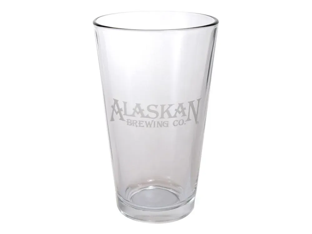 Alaskan Brewing Company Etched Pint Glass - 2