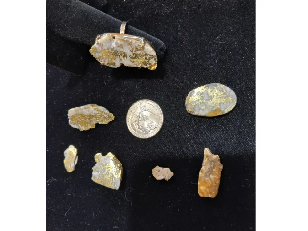 Gold Quartz Slab - 2