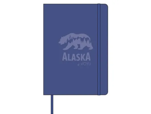 Alaska Travel Journal Notebook With Bear Design By Voyij