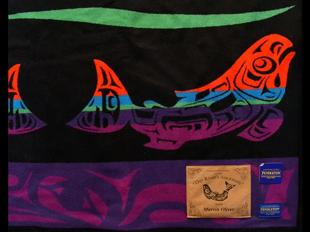 Our Rivers Ancestors Pendleton Blanket - 3