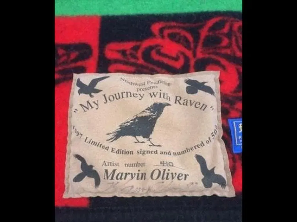 My Journey With Raven Pendleton Blanket - 3