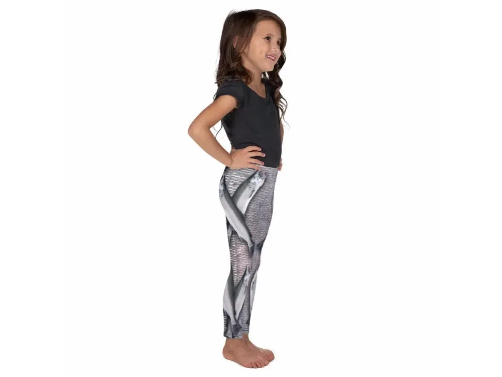 Coho Salmon Kids' Leggings - 4