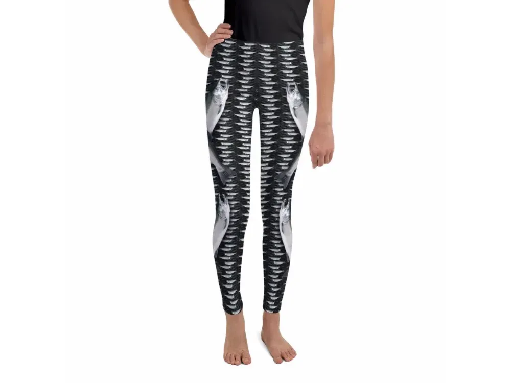 Coho Salmon 2 Youth Leggings - 1