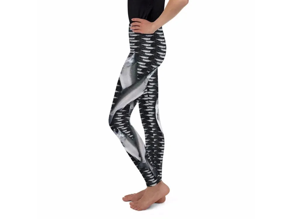 Coho Salmon 2 Youth Leggings - 3