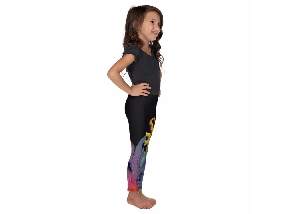 Octopus Rainbow Kids' Leggings - 3