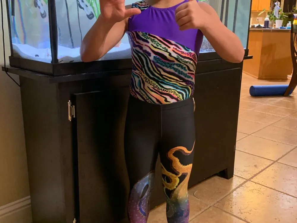 Octopus Rainbow Kids' Leggings - 5