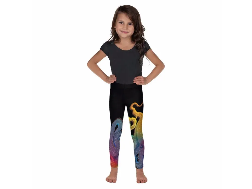 Octopus Rainbow Kids' Leggings - 1