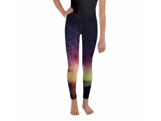 Aurora Borealis 2 Youth Leggings