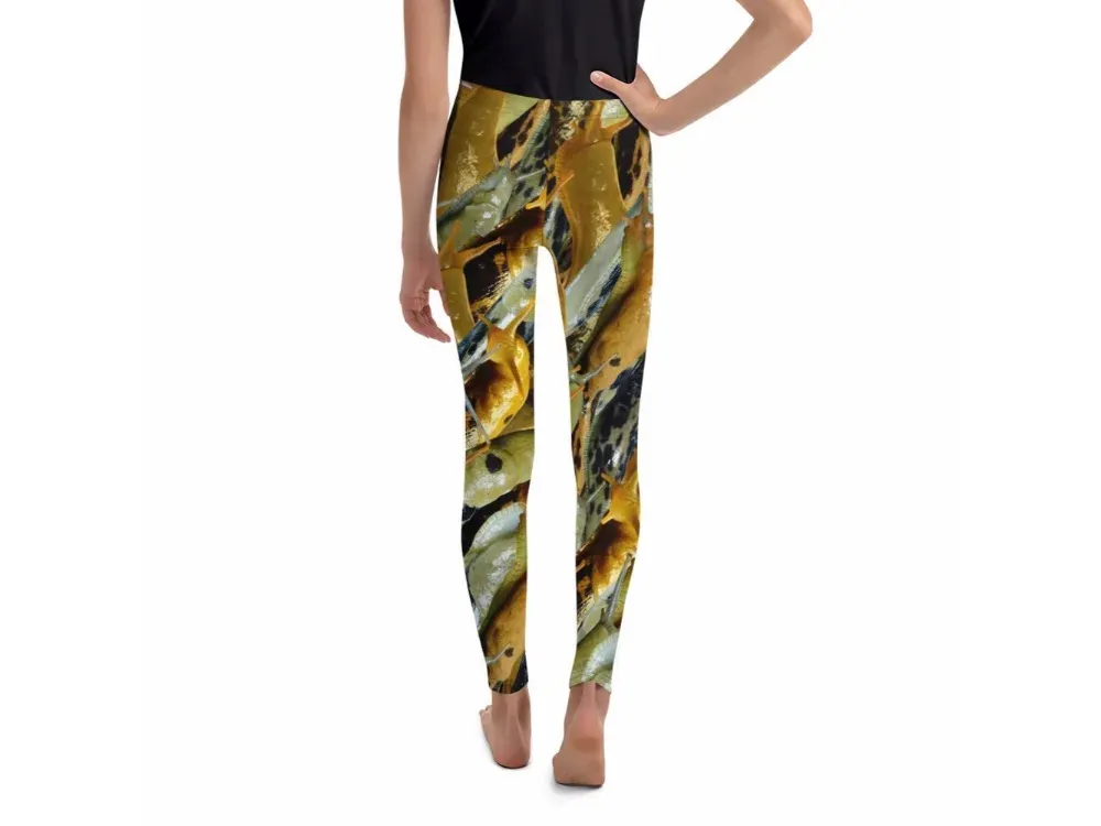 Slug Camo 2 Youth Leggings - 2