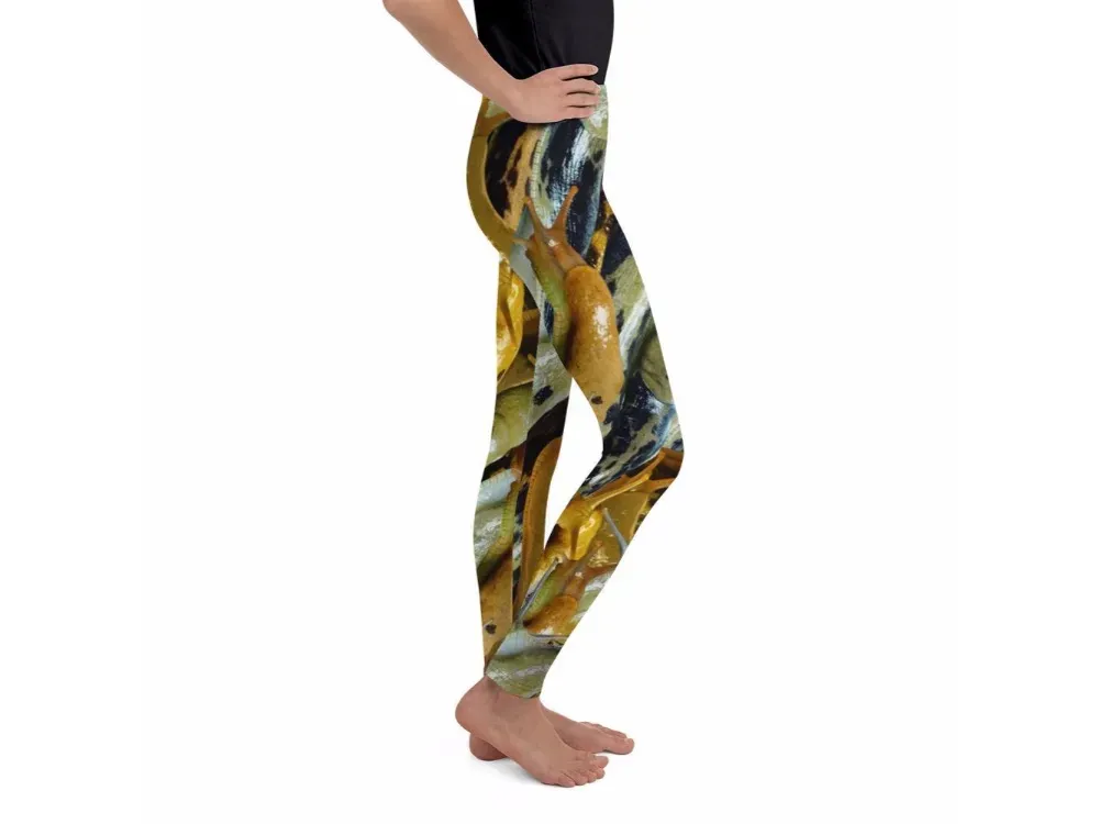 Slug Camo 2 Youth Leggings - 4