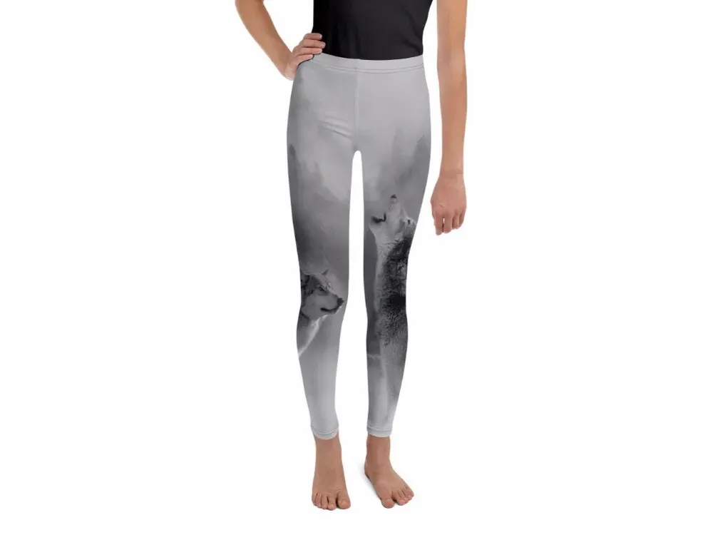 Wolf Youth Leggings - 1