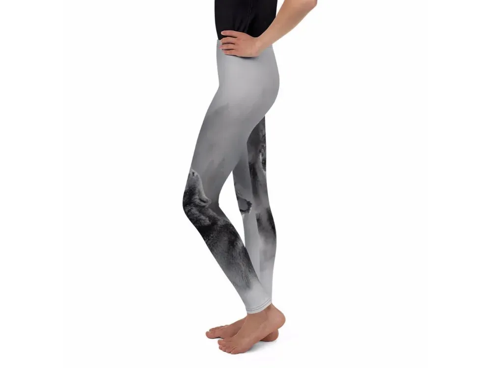 Wolf Youth Leggings - 3