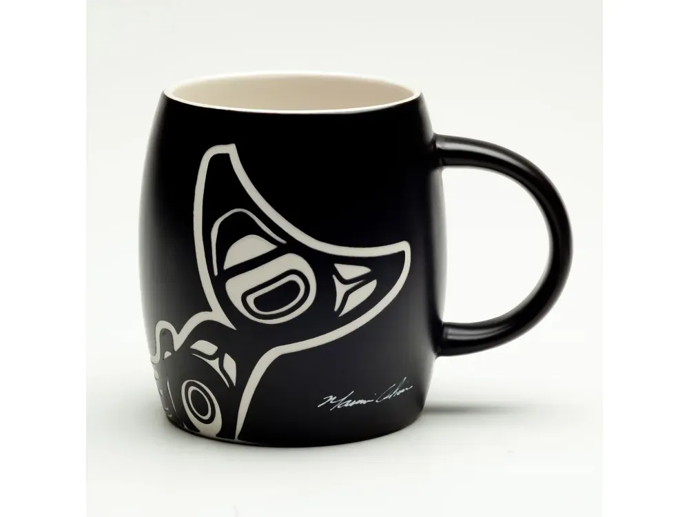 Totemic Salmon Mug - 4