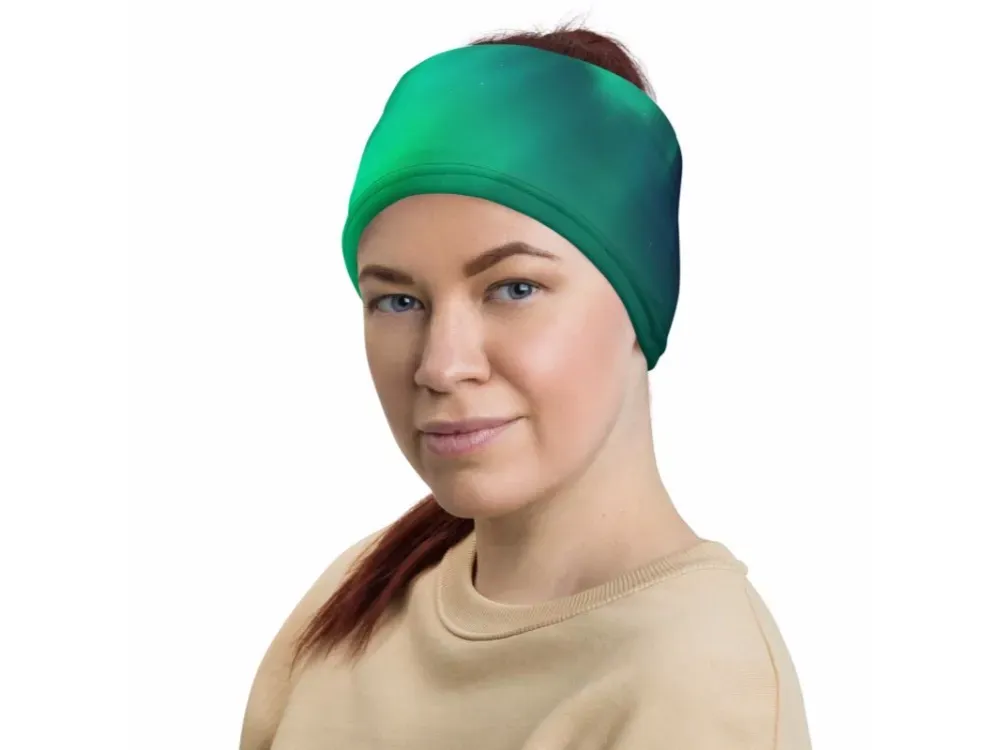 Aurora Borealis Neck Gaiter Buff - 3