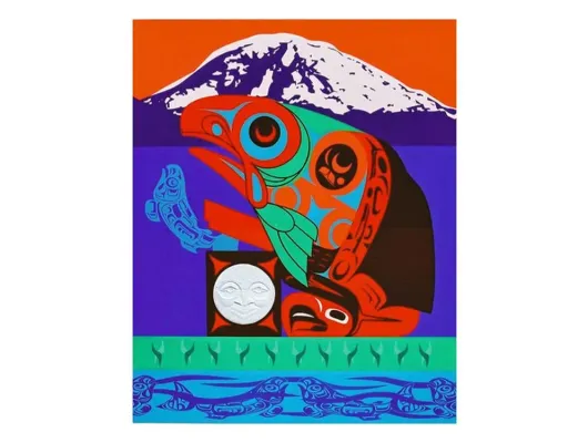 Marvin Oliver River's Spirit Serigraph