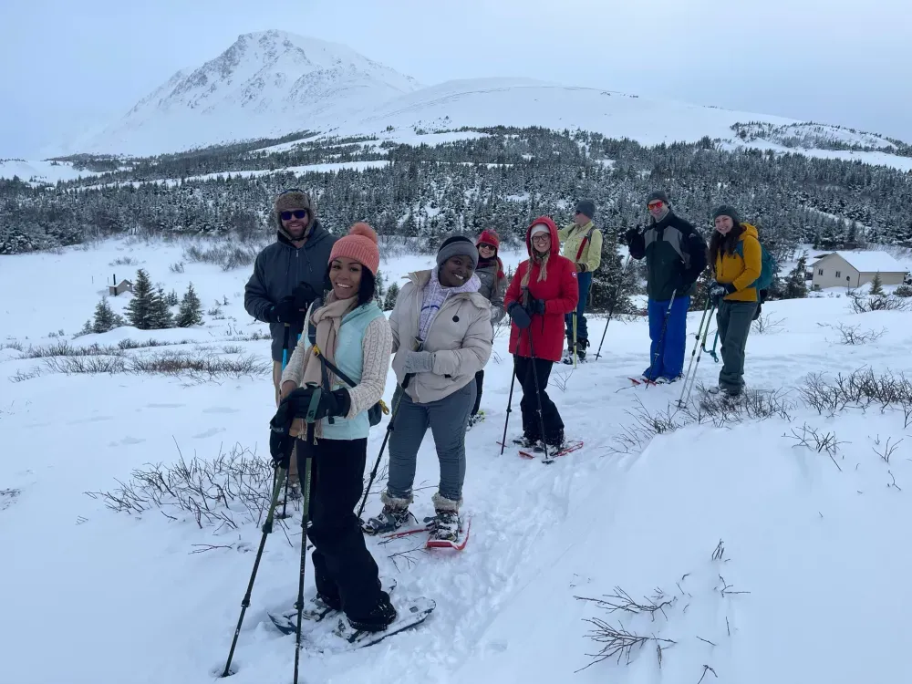 Beginner's Snowshoeing Adventure - 1