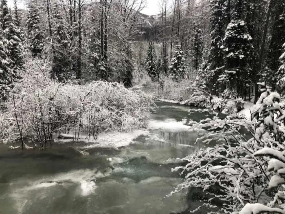 Winter Waterfall Fun - 4