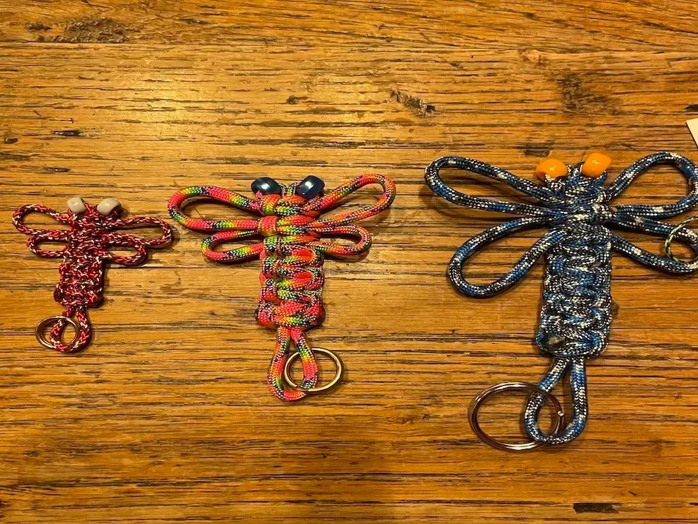 Large Dragonfly Keychain - 3
