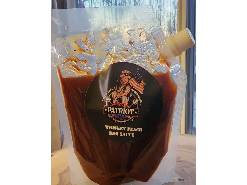 Whiskey Peach BBQ sauce - 2