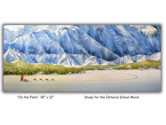 "On the flats" Painting/ SOLD