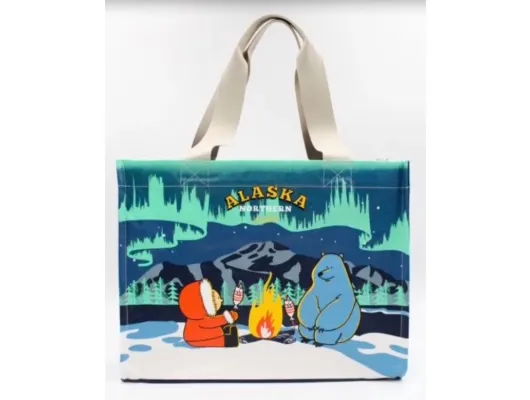 Alaska Northern Lights  Tote Bag