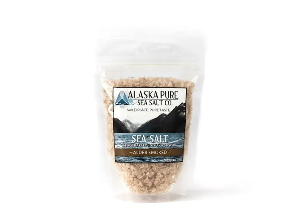 Alaska Pure Sea Salt - Alder Smoked - 3 Pack - 1