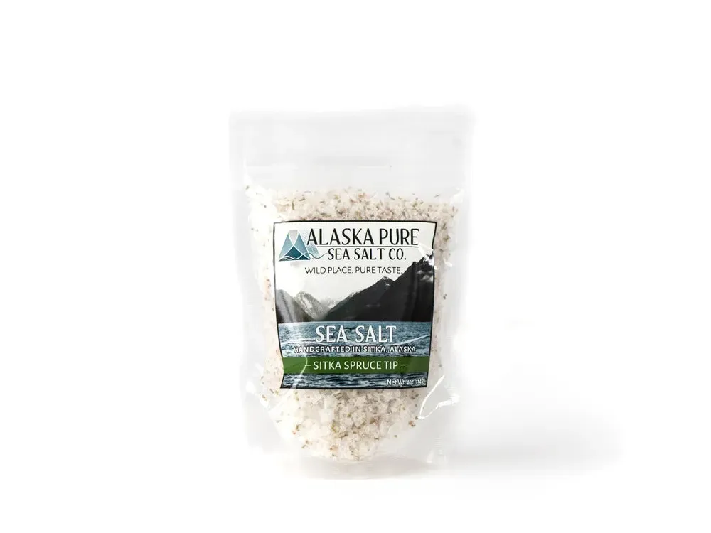 Alaska Pure Sea Salt - Sitka Spruce Tip - 3 Pack - 1