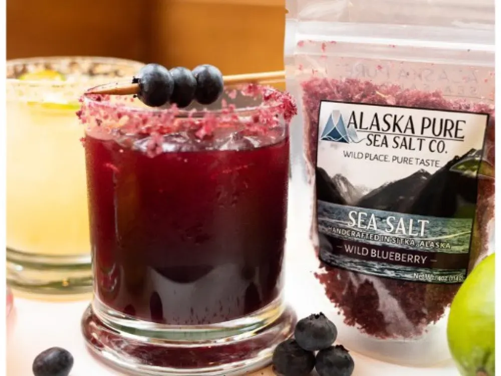 Alaska Pure Sea Salt - Wild Blueberry - 3 Pack - 3