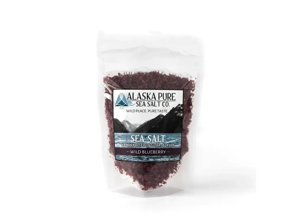 Alaska Pure Sea Salt - Wild Blueberry - 3 Pack - 1