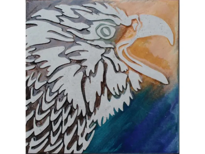 Bald Eagle Tile Trivets