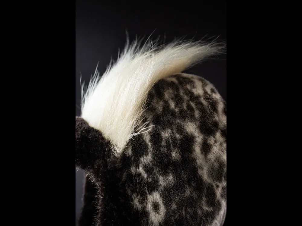 Polar Bear Fur Brim, Seal Skin Trapper Hat lined with Sea Otter Fur - 5