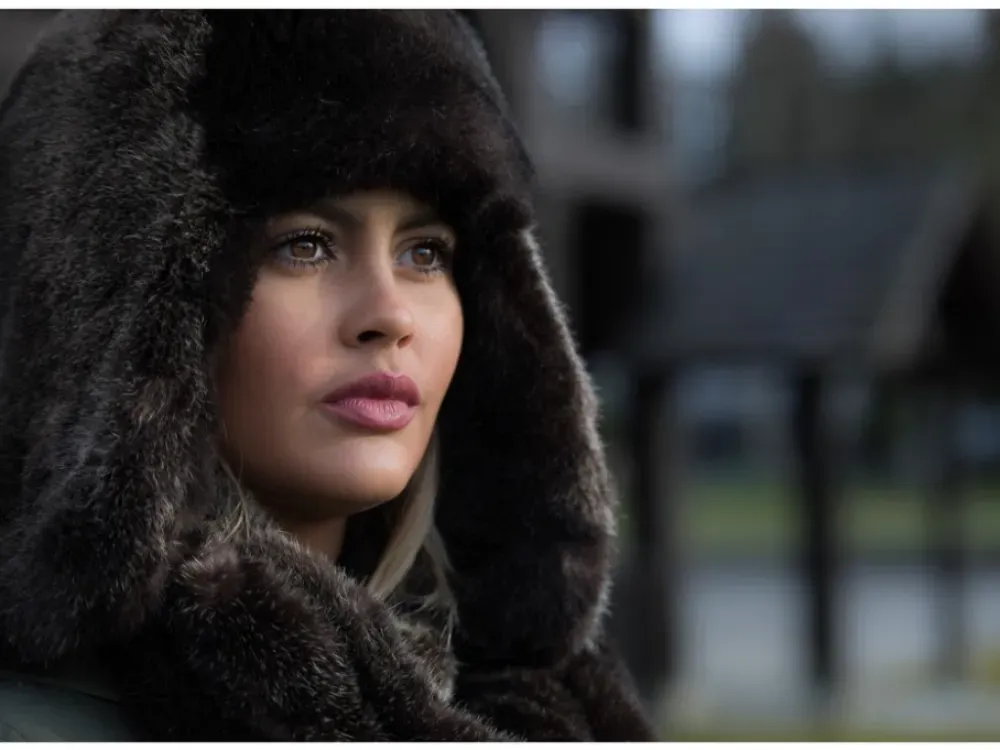 Double Sided Sea Otter Fur Trapper Hat - 2