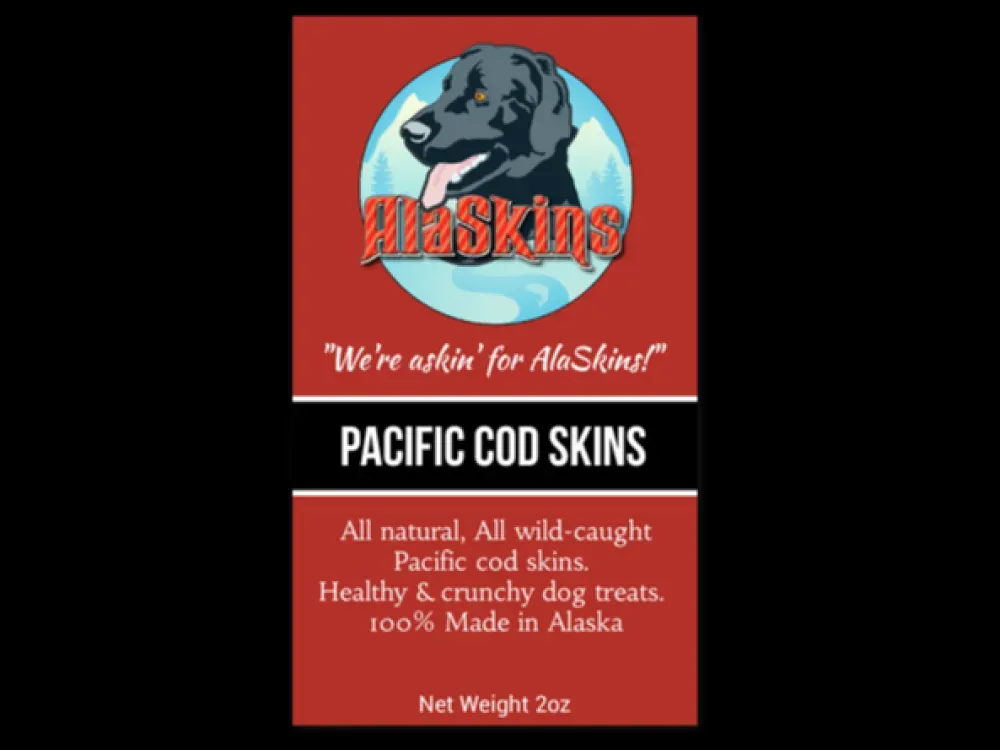 AlaSkins Cod Dog Treats - 3