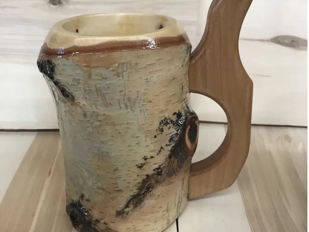 Birch Drinking Stein - 3