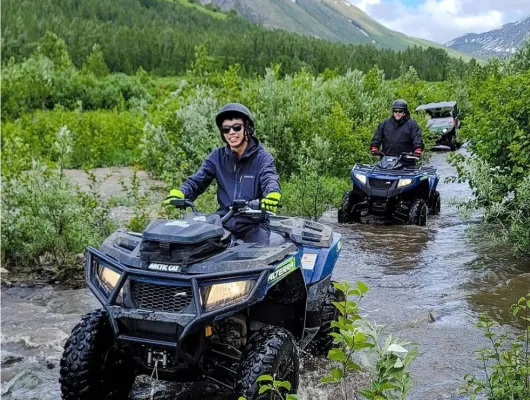 Summer Dog Sled and ATV Adventure Tour