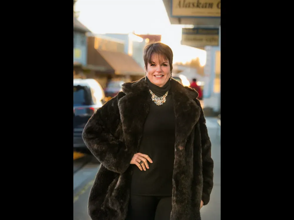Sea Otter Fur Mid-Length Coat - 3