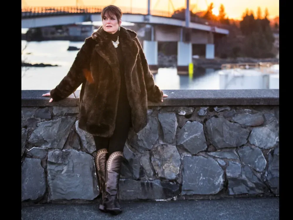 Sea Otter Fur Mid-Length Coat - 1