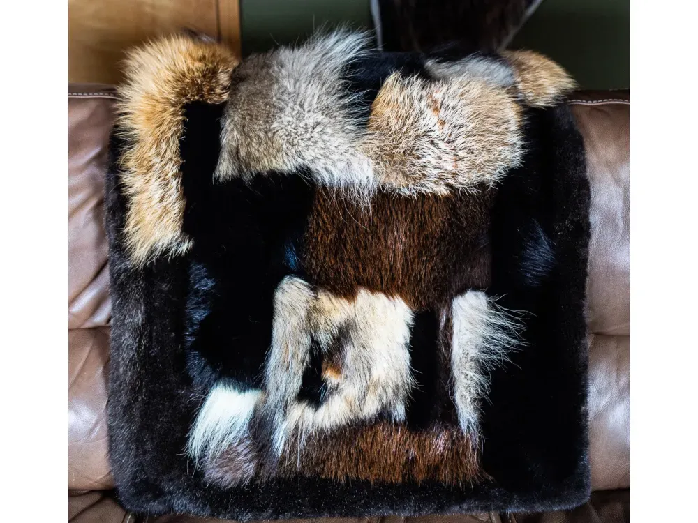 Sensory Fur Lap Blanket - 2