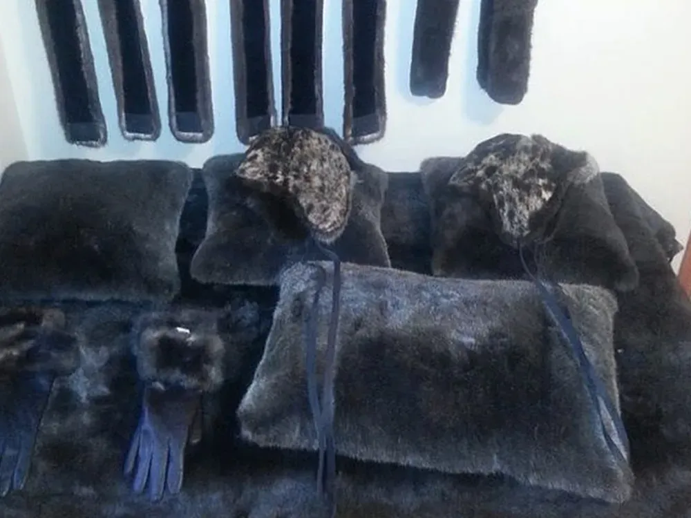 Sea Otter Fur Throw Pillow - 2