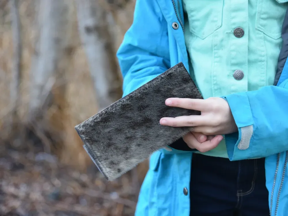 Women's Seal Fur Wallet - 4