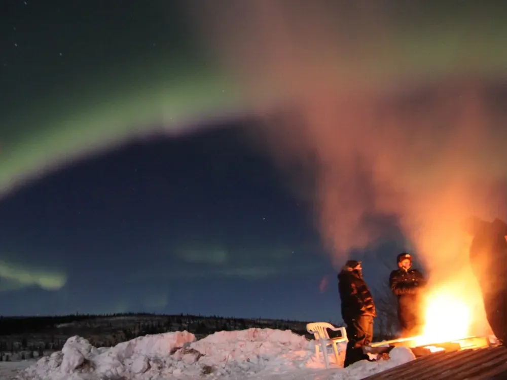 Winter Evening Aurora Mushing Tour - 3
