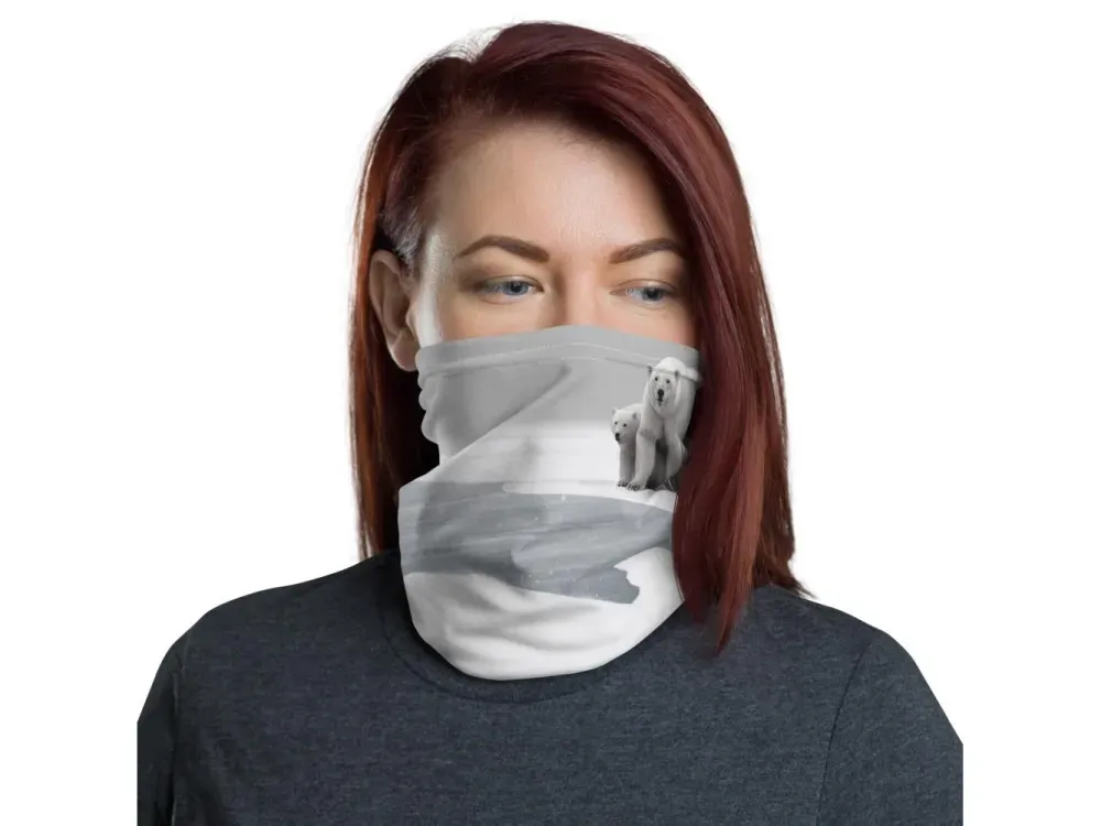 Polar Bear Neck Gaiter Buff - 1