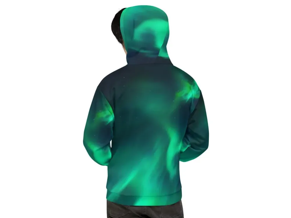 Aurora Borealis Unisex Hoodie - 2