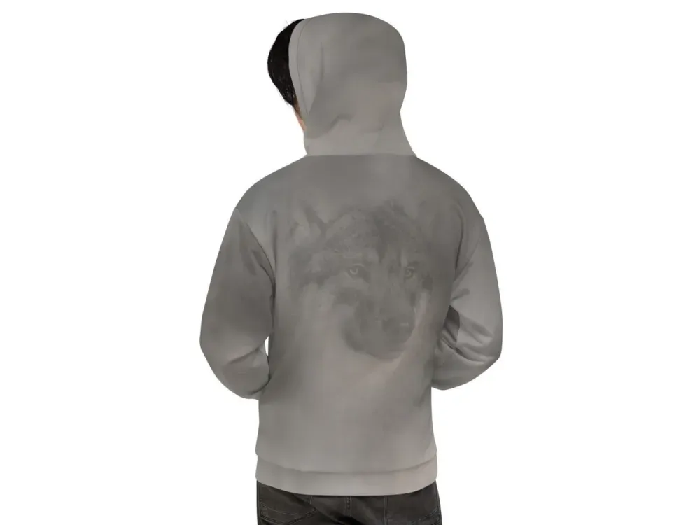 Wolf Unisex Hoodie - 3