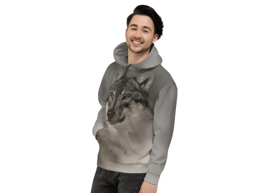 Wolf Unisex Hoodie - 2